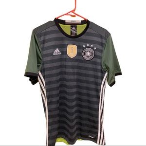 Germany 2014 Green & Black World Cup Jersey. Medium.